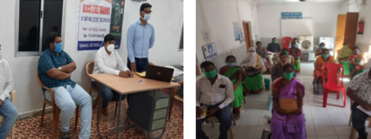 Block level training of ANMs for use of QR code in Turekela block of Balangir district